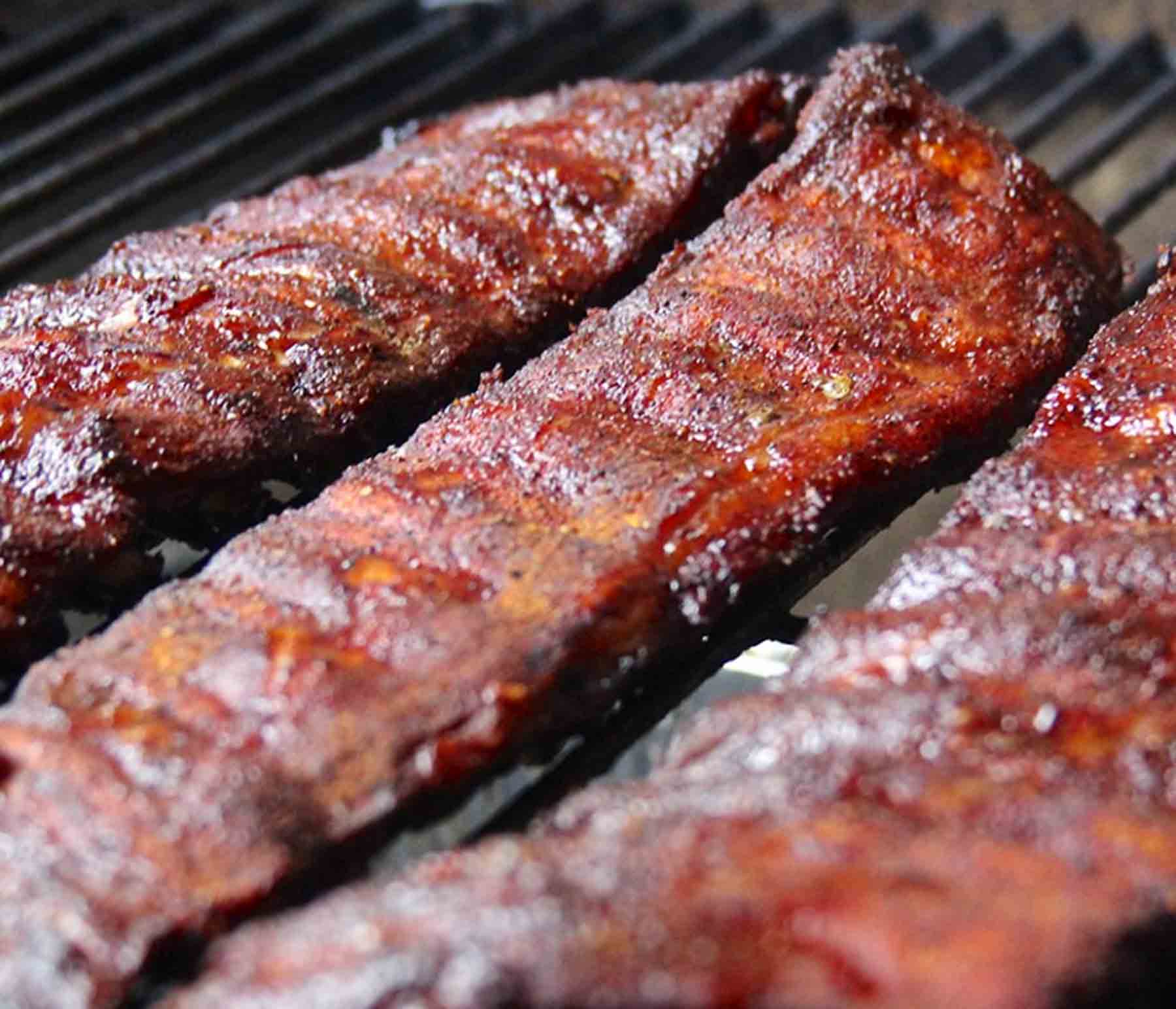 Smoked Apple Butter Ribs