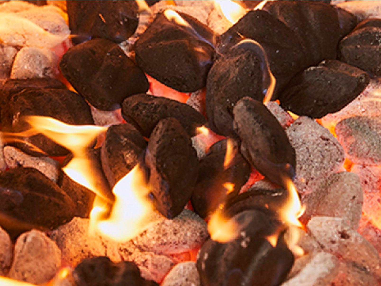 Heating charcoal outlet