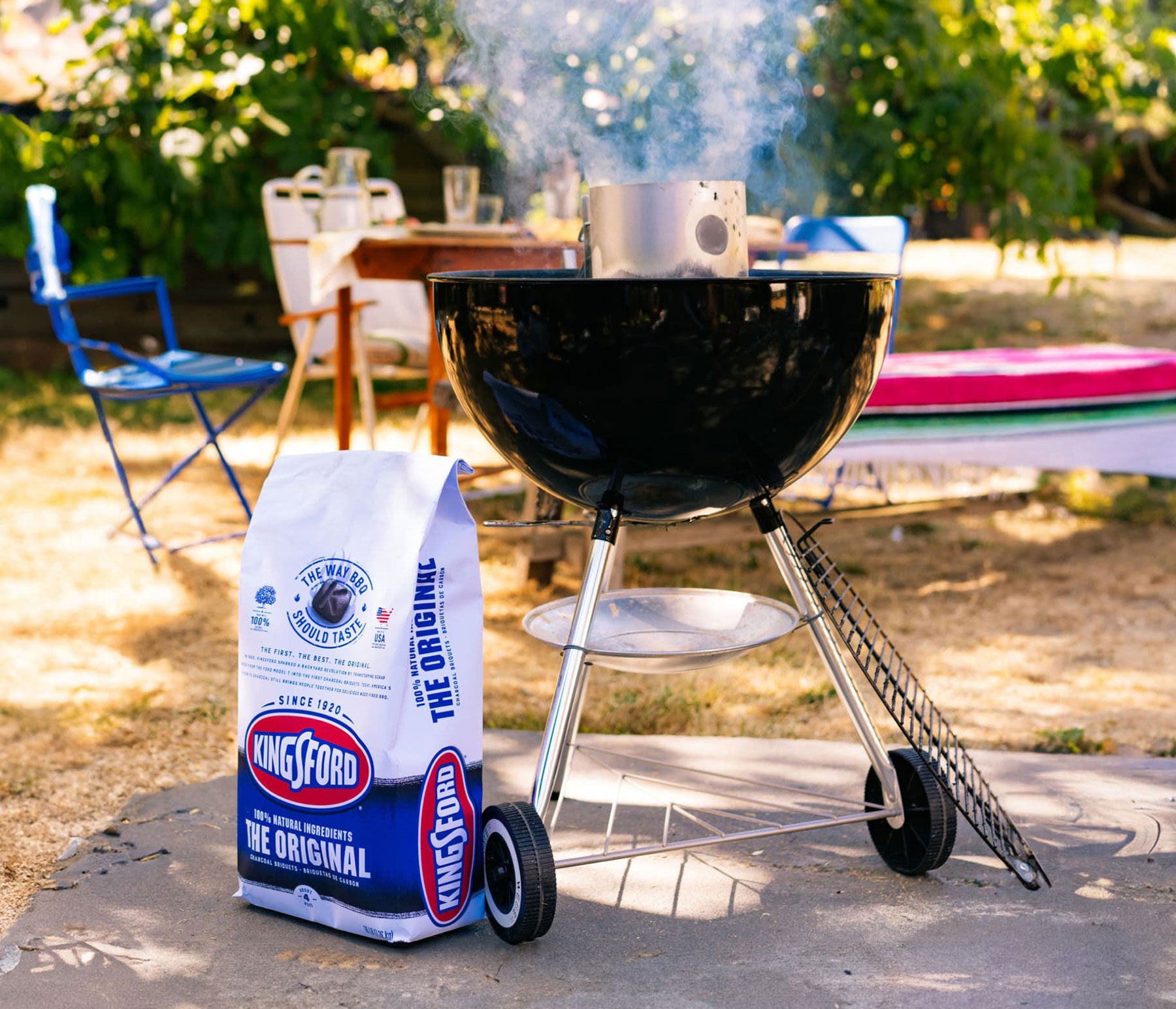 Kingsford charcoal shop water smoker